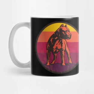 Pitbull Sunset Mug